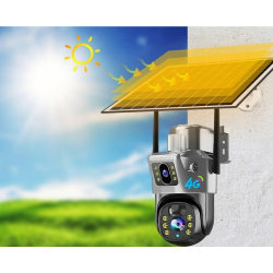 Kamera solarna bezprzewodowa zewnętrzna zasilana energią słoneczną